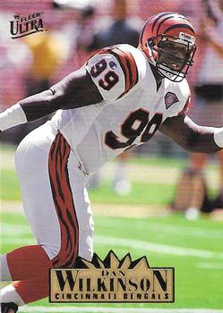Dan Wilkinson Cincinnati Bengals 1995 Ultra Fleer NFL #56